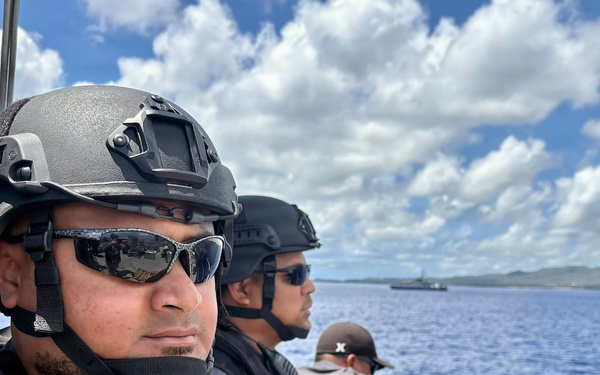 United States, Australia, Pacific Island partners conduct boarding training