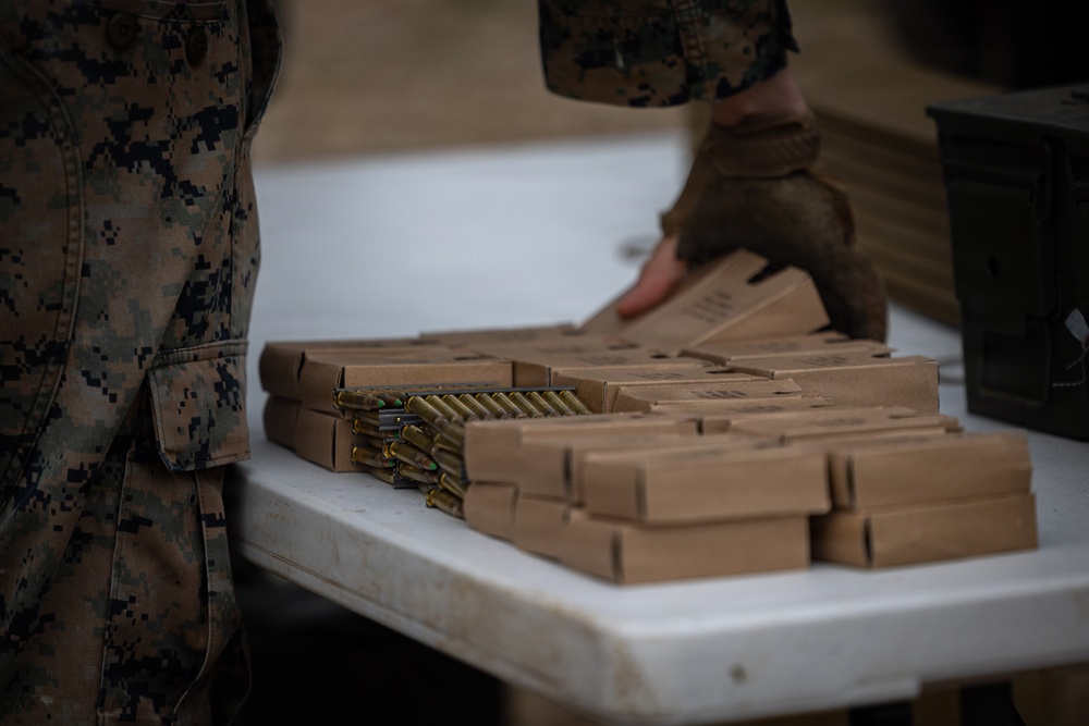 U.S. Marines conduct rifle ranges in Baltic Sea