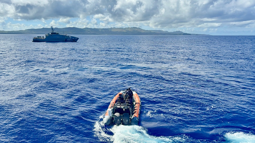 United States, Australia, Pacific Island partners conduct boarding training