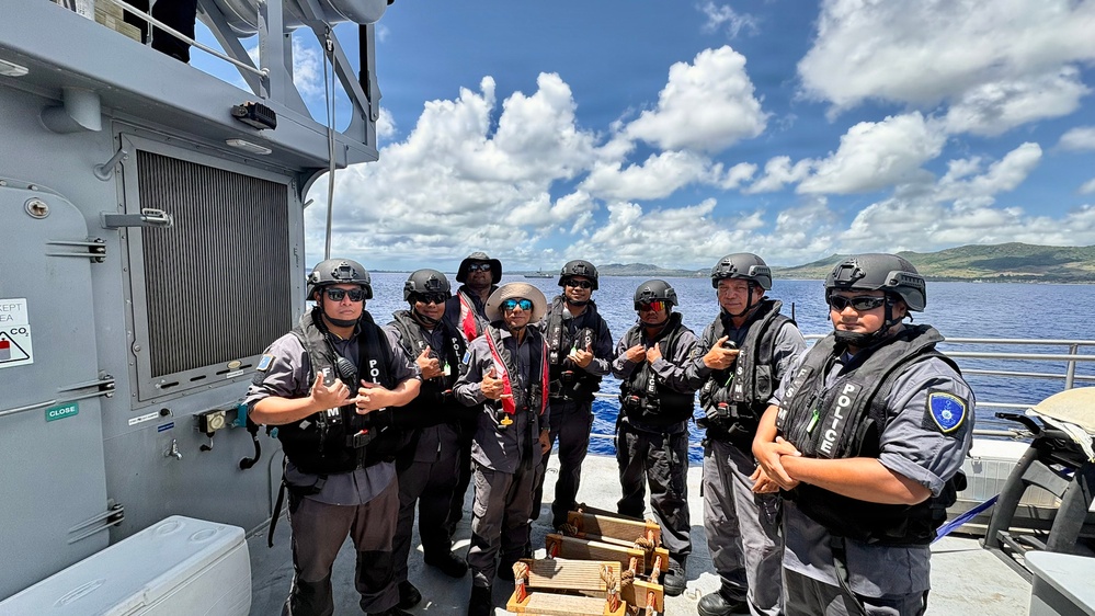 United States, Australia, Pacific Island partners conduct boarding training