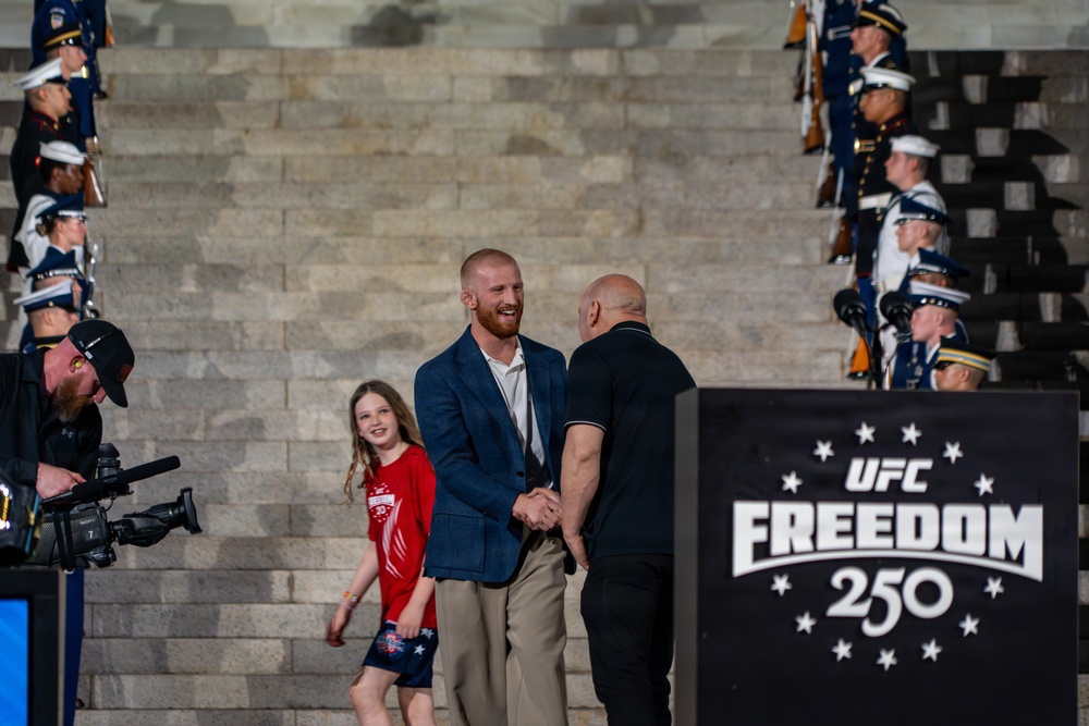 UFC Freedom 250 Press Conference kicks off fight weekend