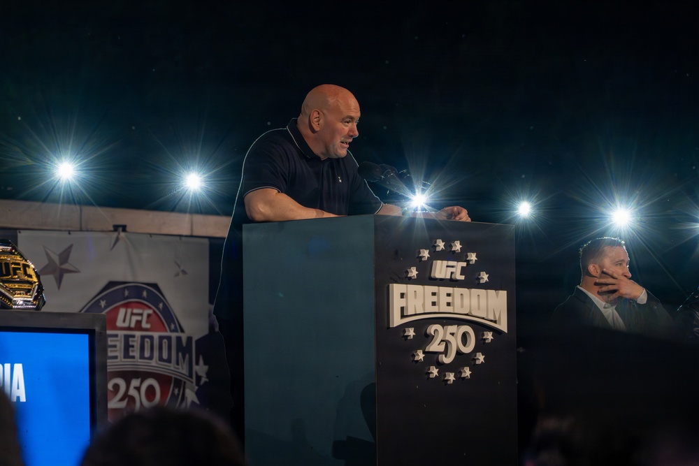 UFC Freedom 250 Press Conference kicks off fight weekend