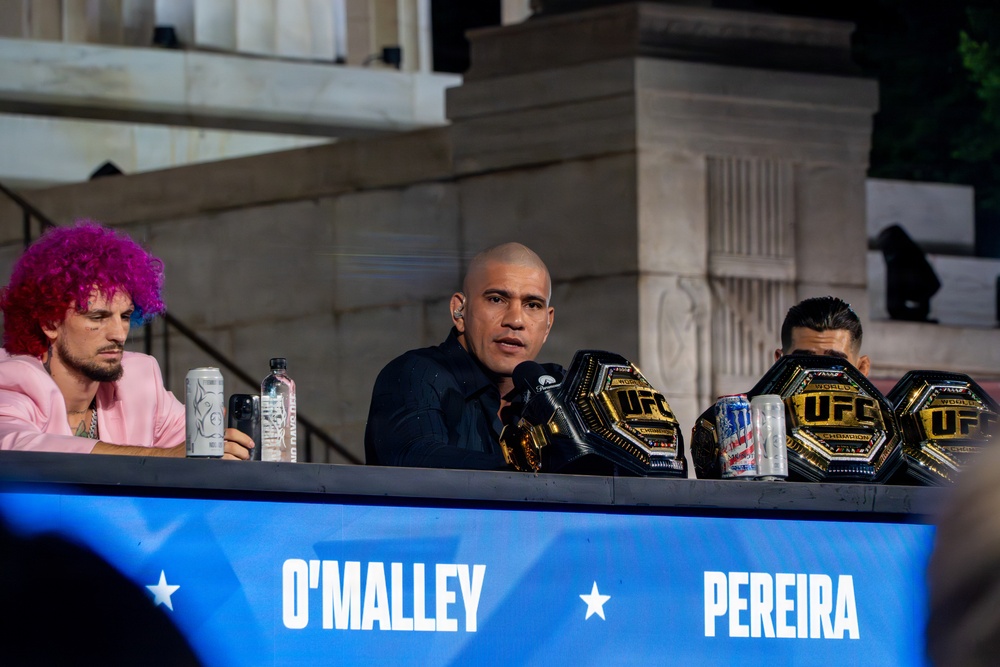 UFC Freedom 250 Press Conference kicks off fight weekend