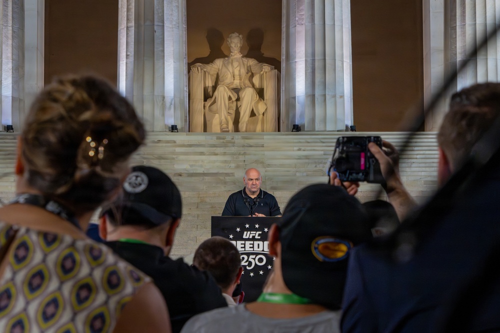 UFC Freedom 250 Press Conference kicks off fight weekend