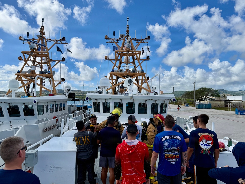 United States, Australia, Pacific Island partners conduct damage control olympics