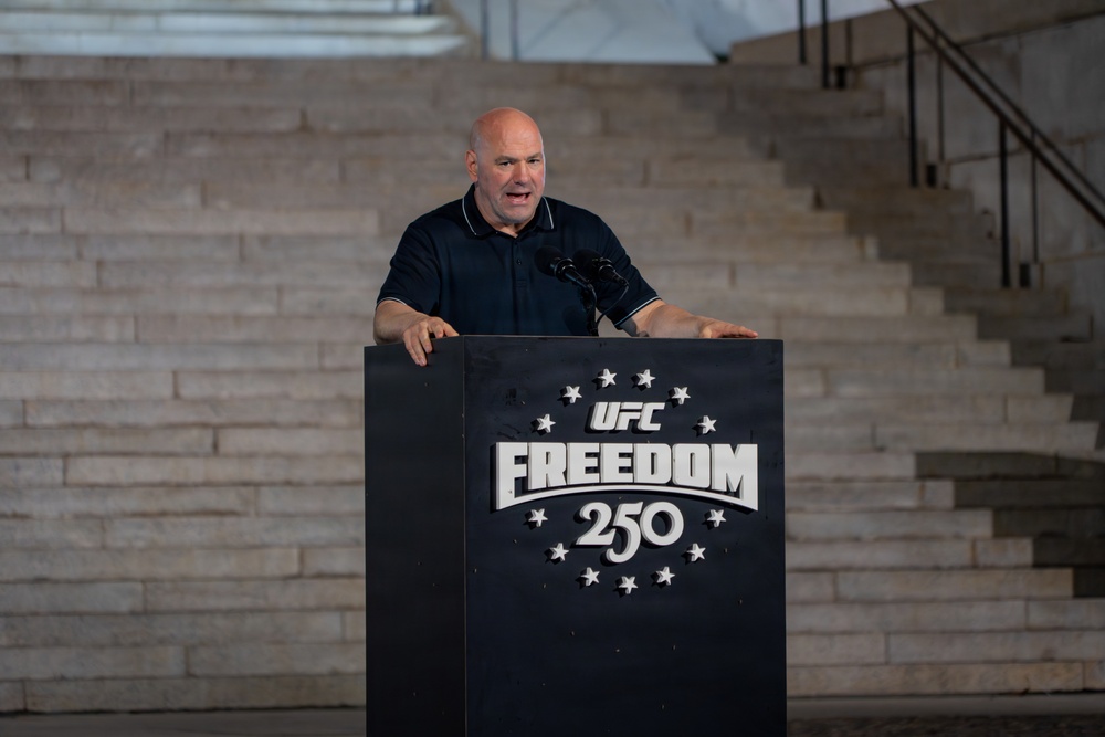 UFC Freedom 250 Press Conference kicks off fight weekend