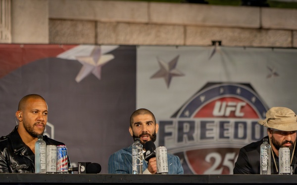 UFC Freedom 250 Press Conference kicks off fight weekend