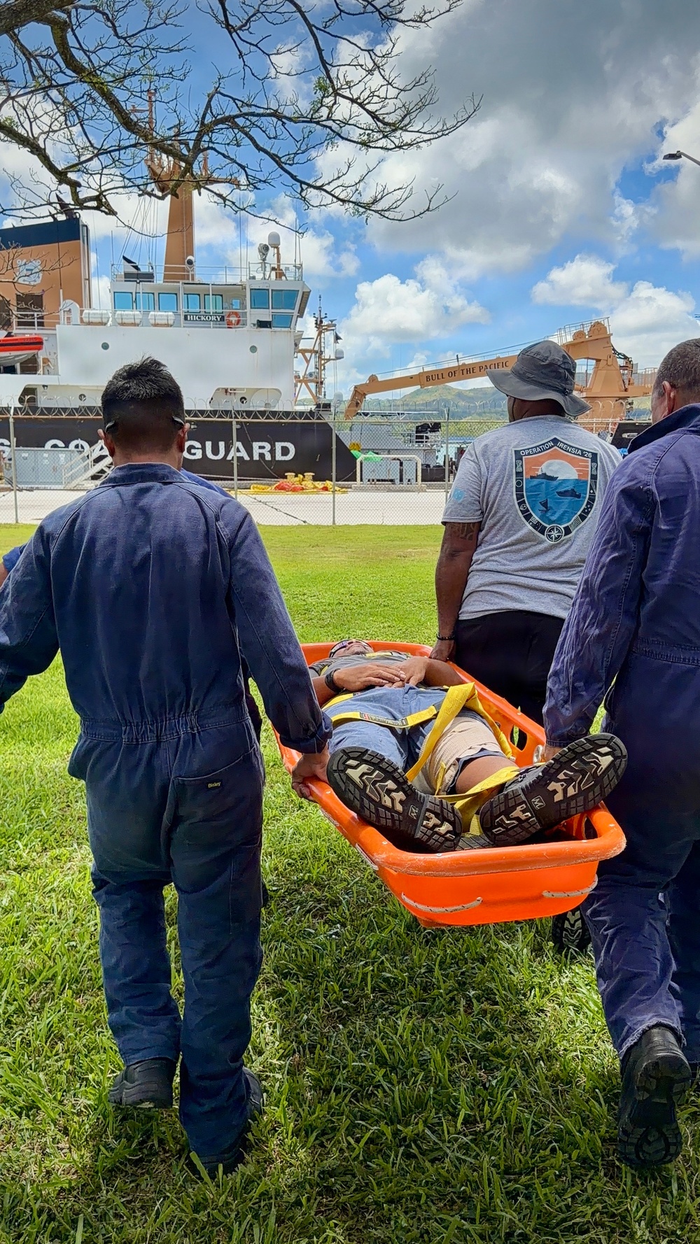 United States, Australia, Pacific Island partners conduct damage control olympics