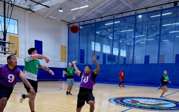 United States, Australia, Pacific Island partners participate in team sport