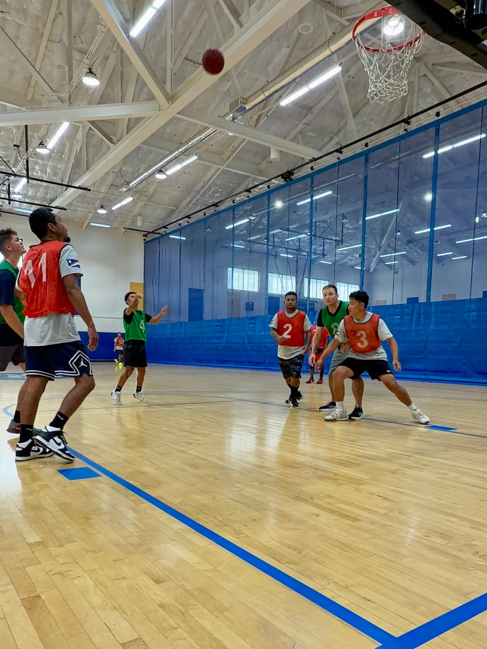 United States, Australia, Pacific Island partners participate in team sport