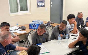 United States, Australia, Pacific Island partners participate in a boarding officer discussion