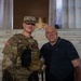 Mississippi National Guardsmen meet Dana White at the UFC Freedom 250 Press Conference