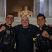 U.S. Park Police Officers meet Dana White at the UFC Freedom 250 Press Conference