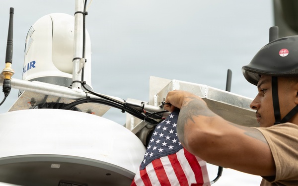 USV Squadron 3, Division 32 Conducts Swarm Exercise in BALTOPS 2026
