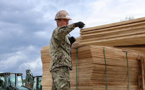 Naval Construction Battalion (NCB) 14 in Skrunda during BALTOPS 2026