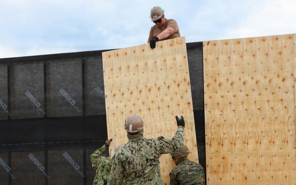Naval Construction Battalion (NCB) 14 in Skrunda during BALTOPS 2026