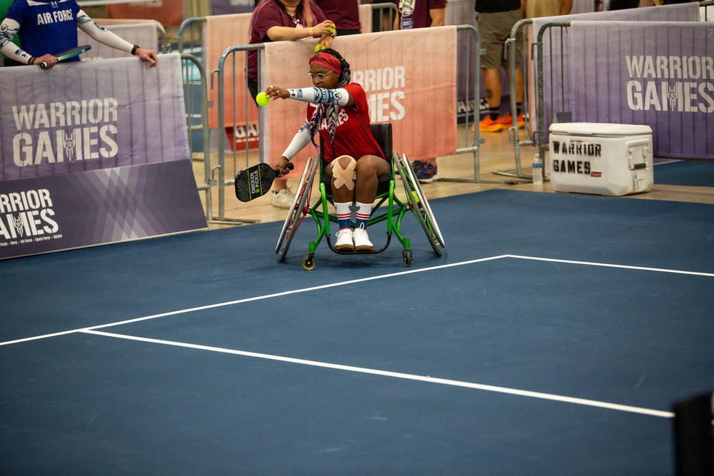 Team Marine Corps Serves Up Warrior Games Pickleball Debut