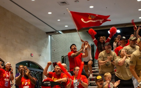 Team Marine Corps Opens Warrior Games with Powerlifting