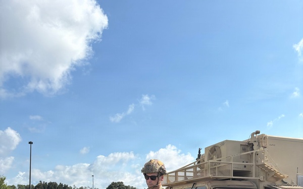 Headquarters and Headquarters Battery of the 164th ADA BDE conduct COMMEX