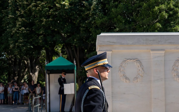 Army 251st Birthday Wreath Laying