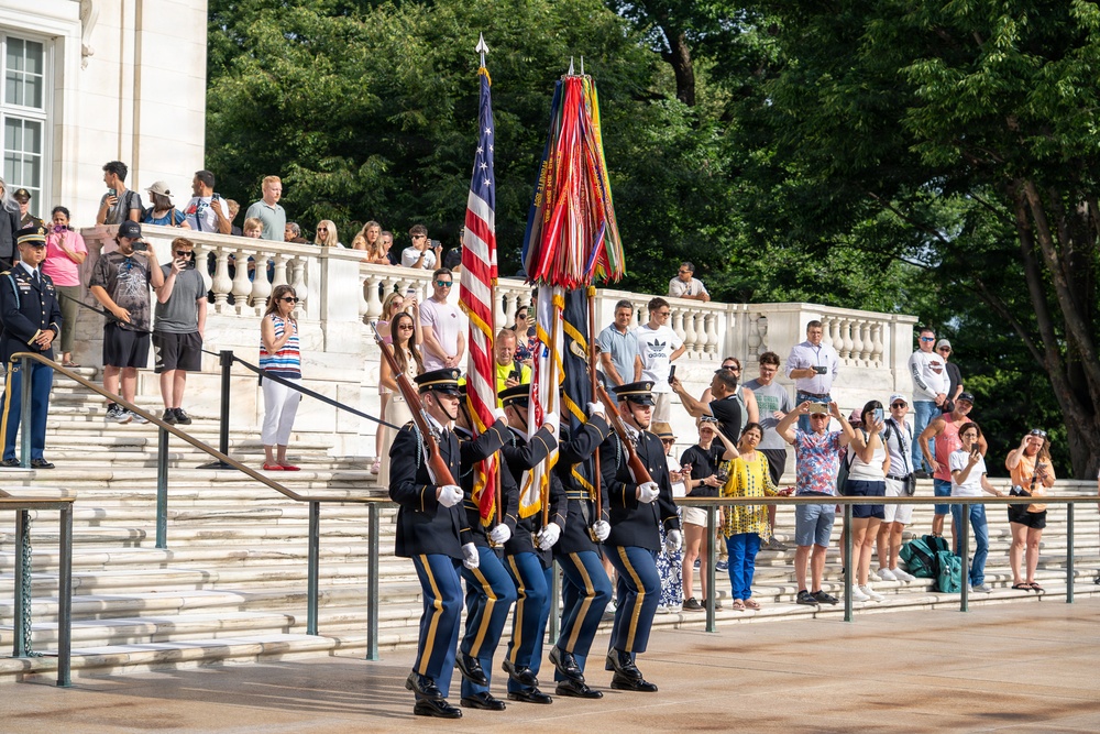 Army 251st Birthday Wreath Laying