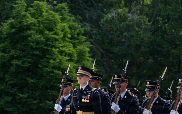 Army 251st Birthday Wreath Laying