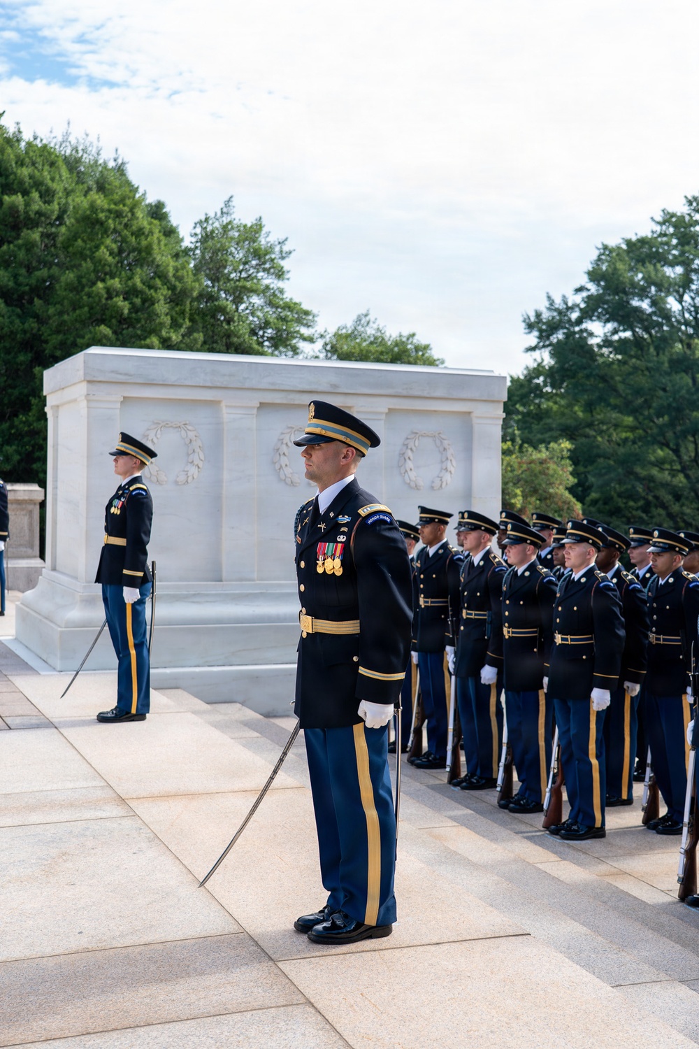 Army 251st Birthday Wreath Laying