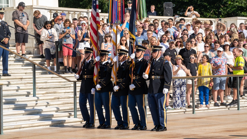 Army 251st Birthday Wreath Laying