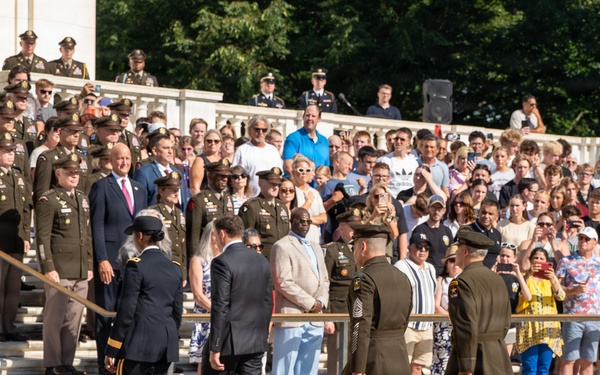 Army 251st Birthday Wreath Laying