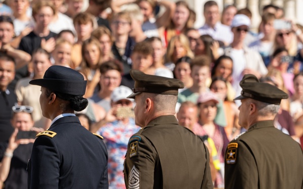 Army 251st Birthday Wreath Laying