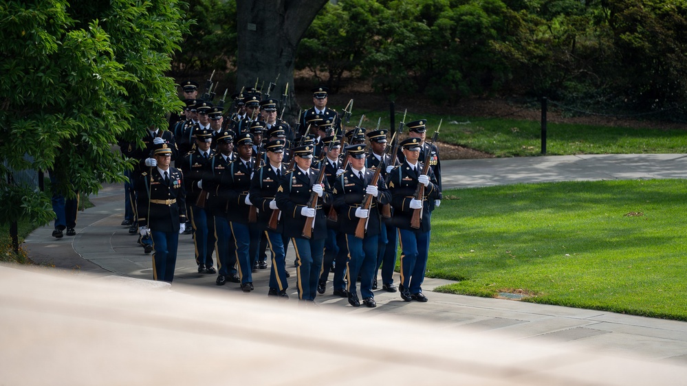 Army 251st Birthday Wreath Laying