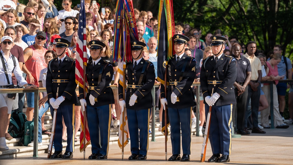 Army 251st Birthday Wreath Laying