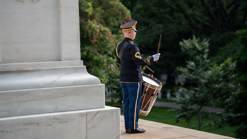 Army 251st Birthday Wreath Laying