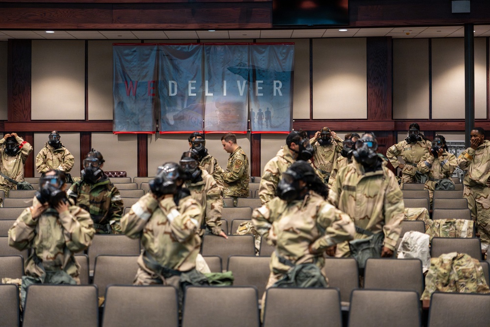 187th Fighter Wing strengthens readiness through CBRNE training