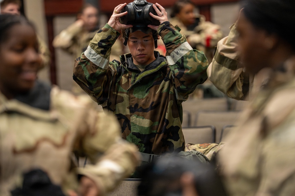 187th Fighter Wing strengthens readiness through CBRNE training