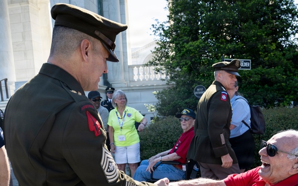 An Army Full Honors Wreath-Laying Ceremony is Conducted at the Tomb of the Unknown Soldier in Honor of the U.S. Army's 251st Birthday