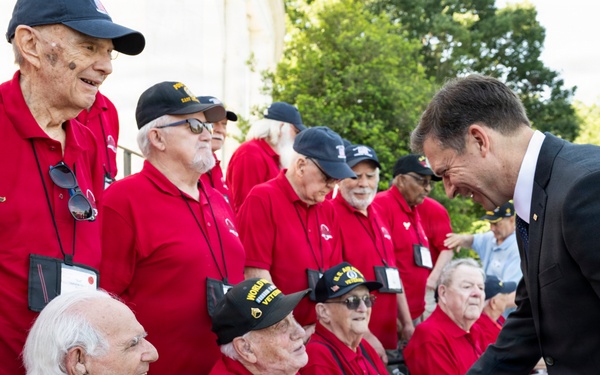 An Army Full Honors Wreath-Laying Ceremony is Conducted at the Tomb of the Unknown Soldier in Honor of the U.S. Army's 251st Birthday