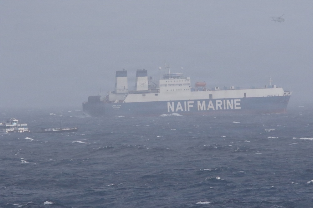 U.S. Navy Assists in Rescue of 14 Indian Mariners in Northern Arabian Sea