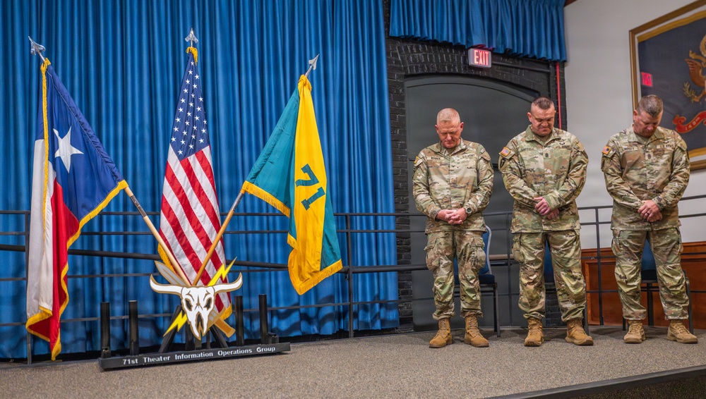 71st TIOG Change of Responsibility
