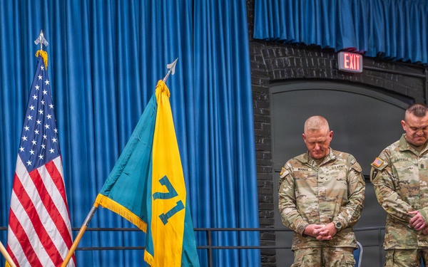 71st TIOG Change of Responsibility