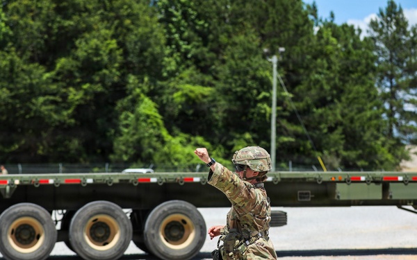 737th Transportation Company Prepares for Fuel Transfer Mission During Operation Sentinel Justice