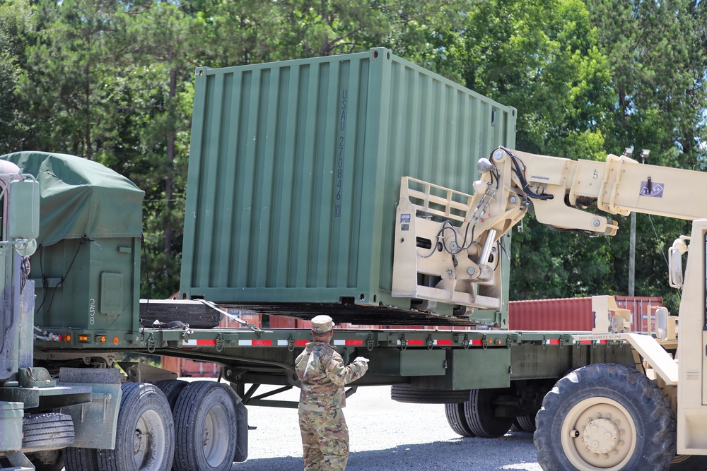 737th Transportation Company Prepares for Fuel Transfer Mission During Operation Sentinel Justice