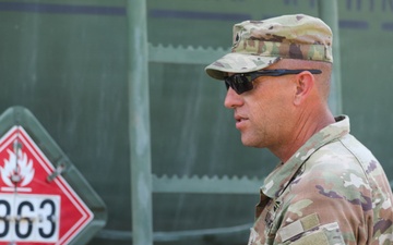 737th Transportation Company Prepares for Fuel Transfer Mission During Operation Sentinel Justice