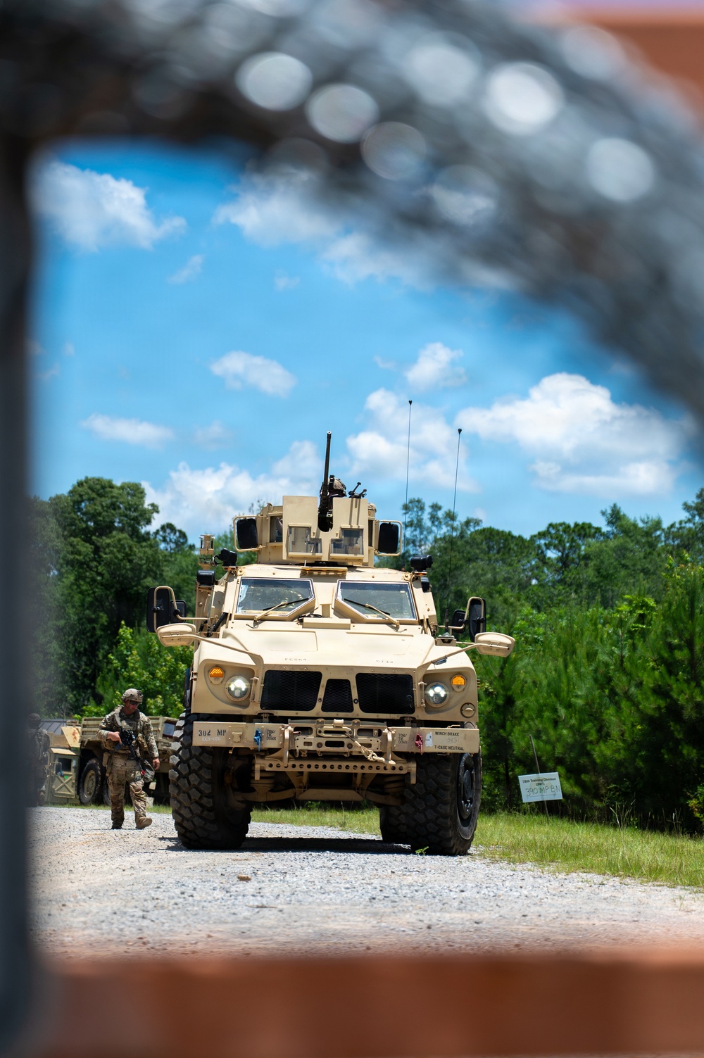 390th MP Battalion’s Staging Area