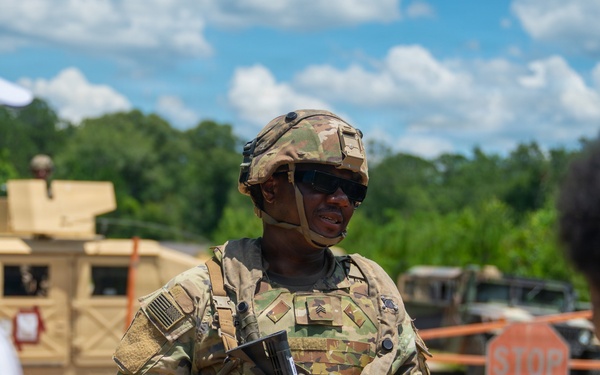 390th MP Battalion’s Staging Area