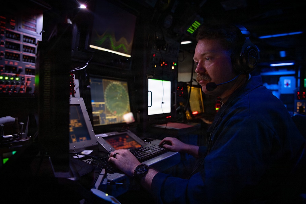 USS Gridley Conducts Naval Surface Fires Support Exercise