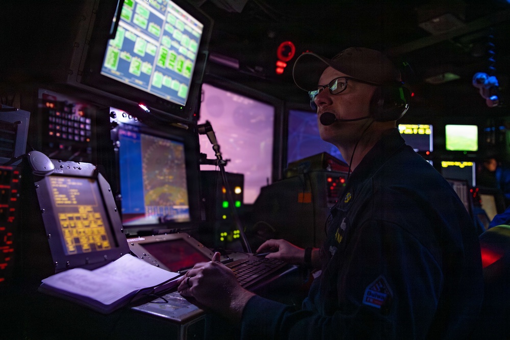 USS Gridley Conducts Naval Surface Fires Support Exercise