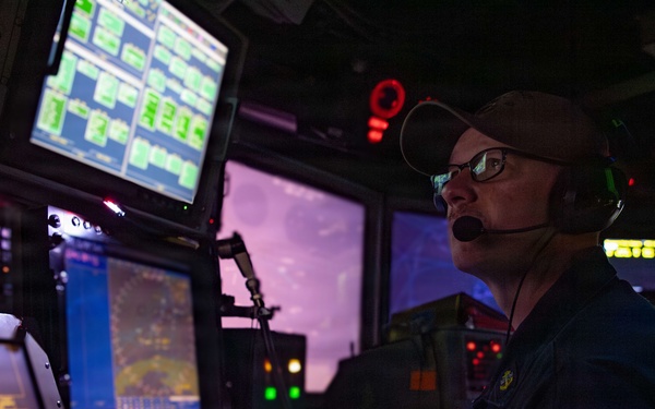 USS Gridley Conducts Naval Surface Fires Support Exercise