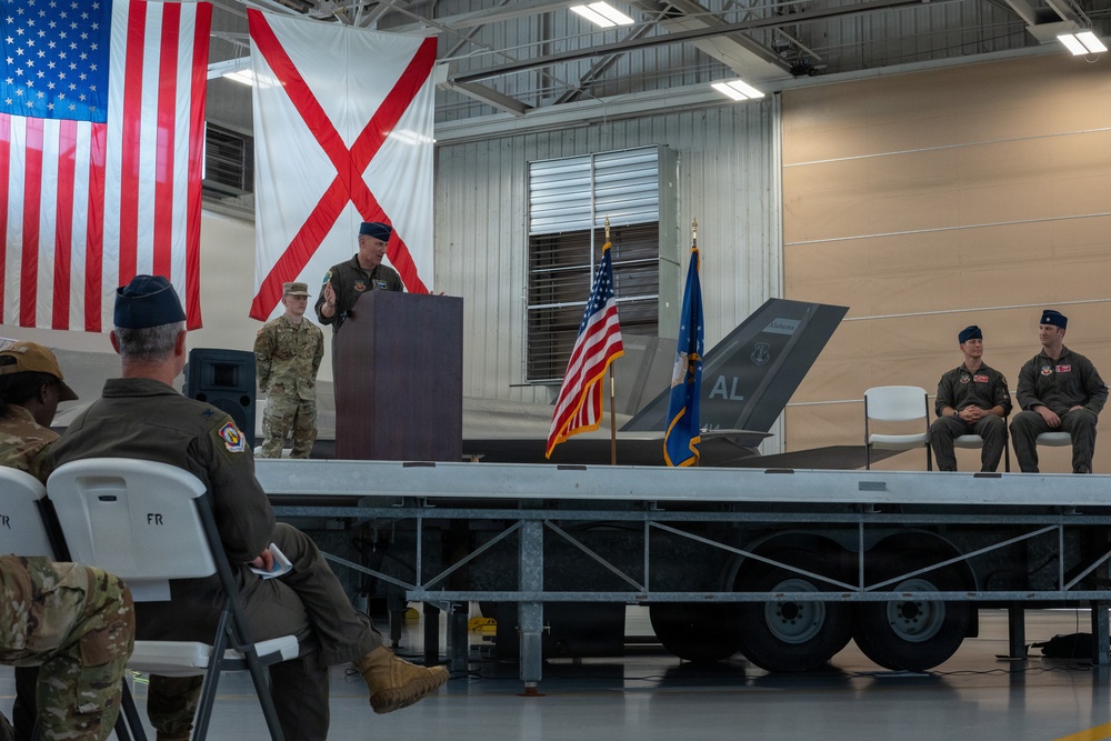 377th Fighter Squadron Change of Command