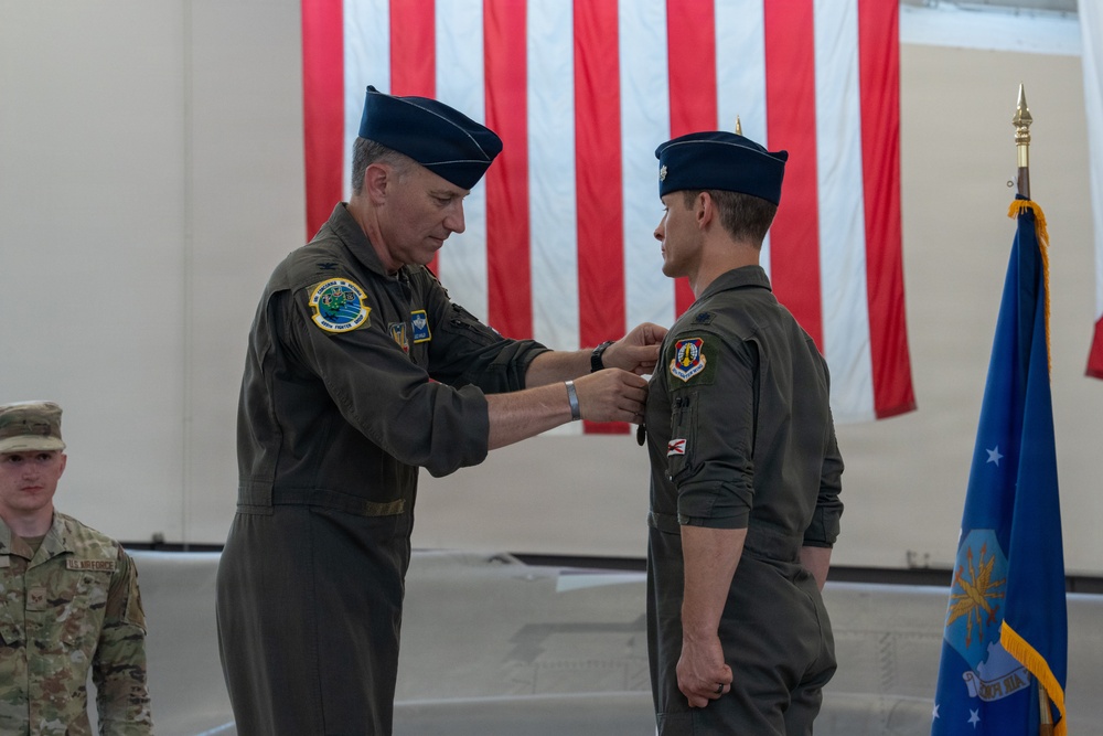 377th Fighter Squadron Change of Command